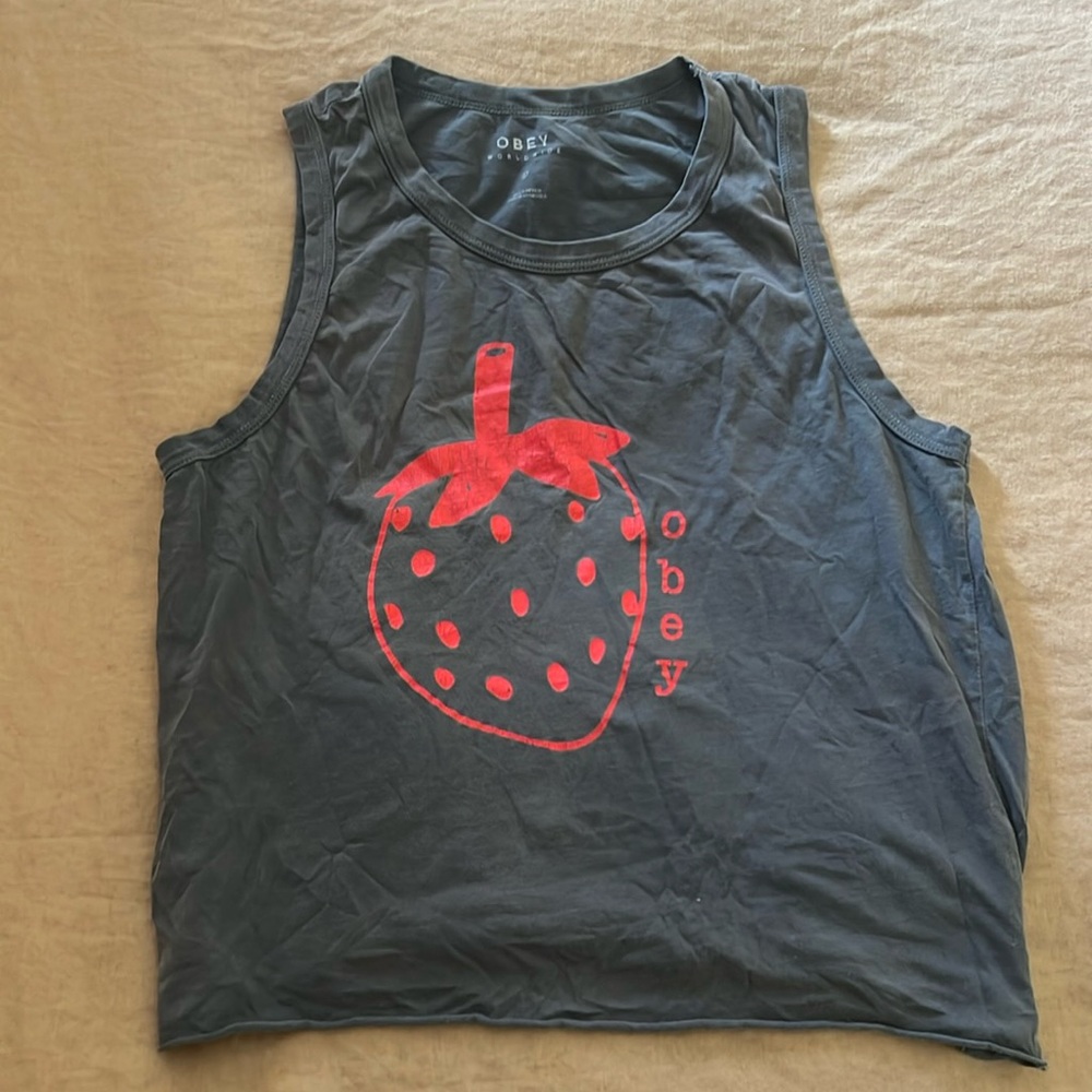 Vintage Obey Cut Off Tank